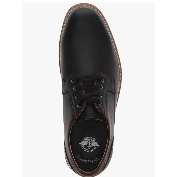 DOCKERS Mens NEW Black Bronson Oxford Tie Shoes / Size 10 main image 6